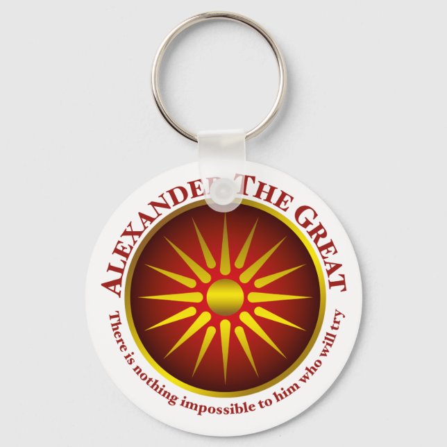 alexander-01.png key ring (Front)