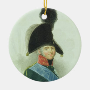 Alexander (1777-1825) the Great Emperor of all the Ceramic Tree Decoration