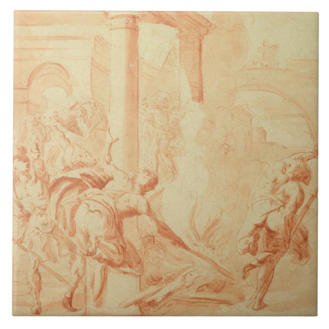 Alexander and Thais on their drunken rampage throu Tile (Front)