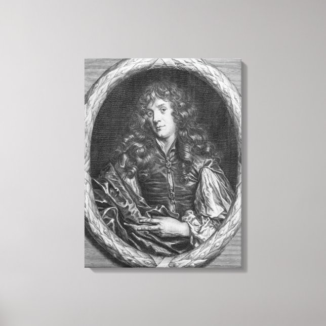 Alexander Browne, engraved by Pieter de Jode Canvas Print (Front)