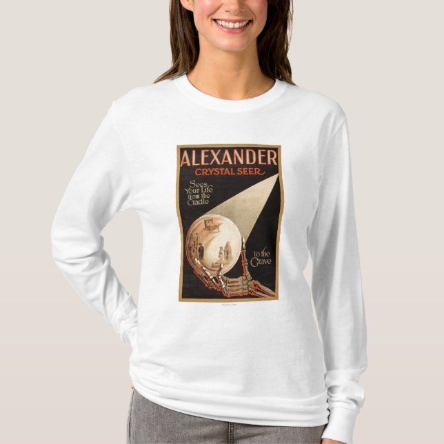 Alexander, Crystal "Cradle to the Grave" Magic T-Shirt (Front)