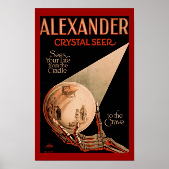 Alexander Crystal Seer Magic Poster (Front)