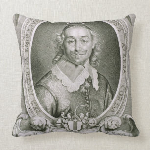 Alexander Erskein (d.1656) from 'Portraits des Hom Cushion