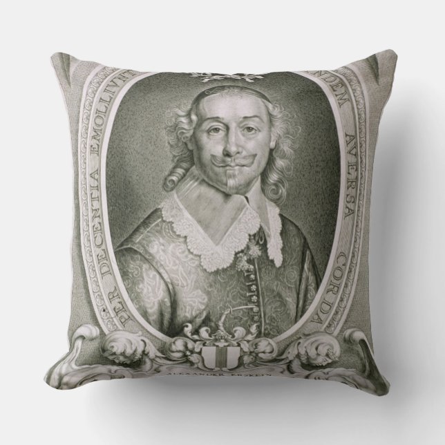 Alexander Erskein (d.1656) from 'Portraits des Hom Cushion (Front)