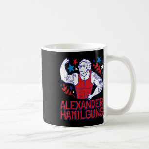 Alexander Hamilguns Hamilton 4th Of July Gym Instr Coffee Mug