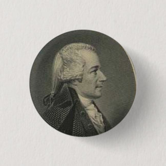 Alexander Hamilton engraving button