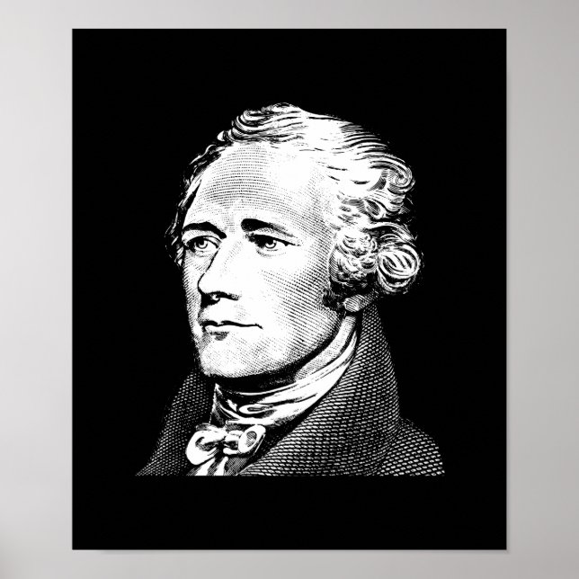 Alexander Hamilton - Founding Father Graphic Poster (Front)