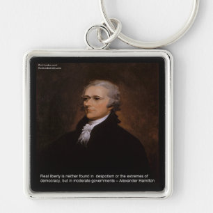 Alexander Hamilton Gifts Key Ring