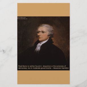 Alexander Hamilton Gifts Stationery