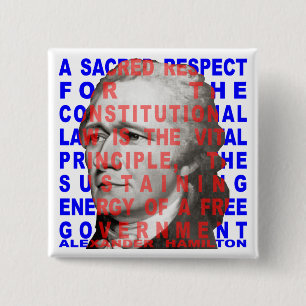 Alexander Hamilton Quote Button