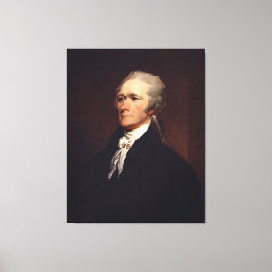Alexander Hamilton: US Founding Father, Historical Canvas Print