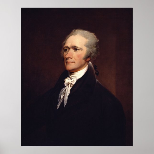 Alexander Hamilton: US Founding Father, Historical Poster (Front)