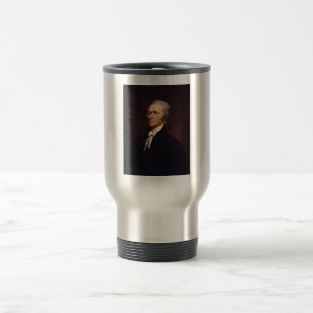 Alexander Hamilton: US Founding Father, Historical Travel Mug (Center)