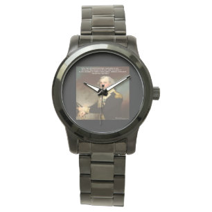 Alexander Hamilton "Why Government" WristWatch