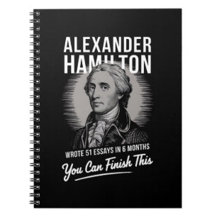 Alexander Hamilton Wrote 51 Essays In 6 Months Notebook