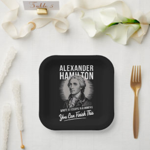 Alexander Hamilton Wrote 51 Essays In 6 Months  Paper Plate