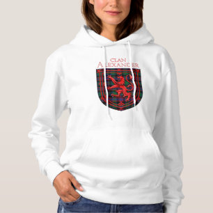 Alexander Hunting Tartan Scottish Plaid Hoodie
