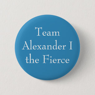 Alexander I, King of Scotland 6 Cm Round Badge