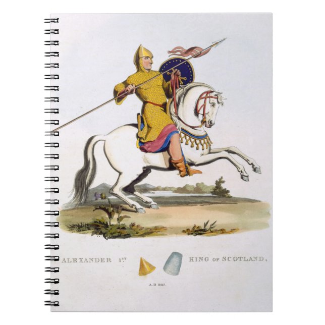Alexander I, King of Scotland (c.1080-1124), 1107, Spiral Notebook (Front)