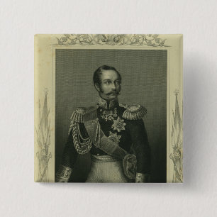 Alexander II of Russia 15 Cm Square Badge