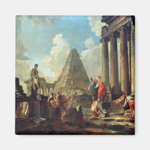 Alexander III  the Great before the Tomb Magnet