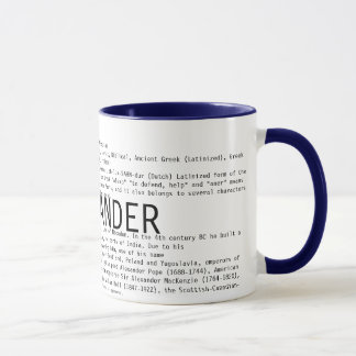 ALEXANDER MUG