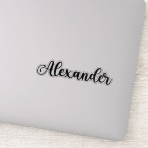 Alexander Name - Handwritten Calligraphy