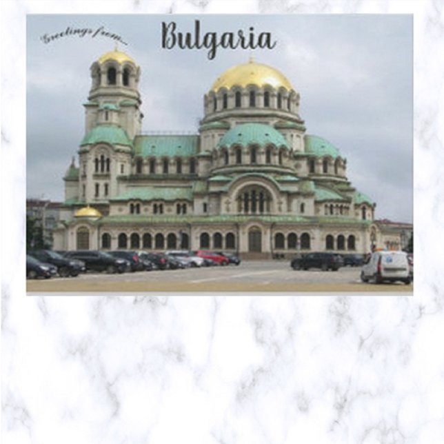 Alexander Nevsky Cathedral Church Sofia Bulgaria Postcard (Creator Uploaded)