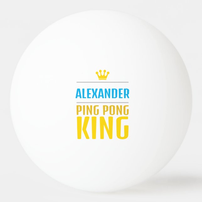 Alexander Ping Pong Ball (Front)