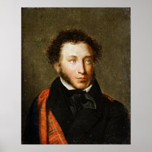 Alexander Pushkin Portrait Poster