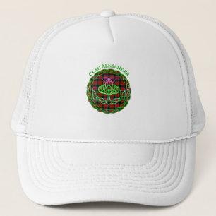 Alexander Scottish Tartan Celtic Thistle Trucker Hat
