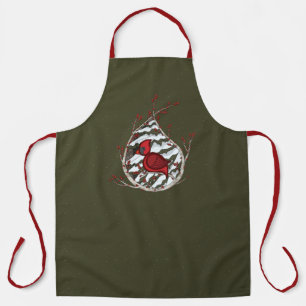 Alexander the Cardinal All-Over Print Apron