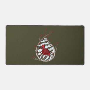 Alexander the Cardinal Desk Mat