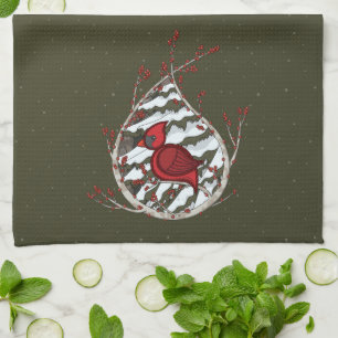 Alexander the Cardinal Hand Towel