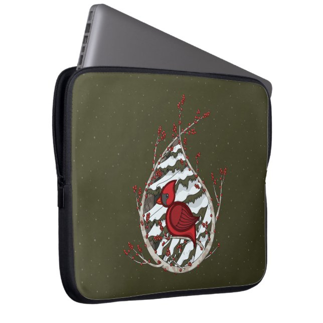 Alexander the Cardinal Laptop Sleeve (Front Right)