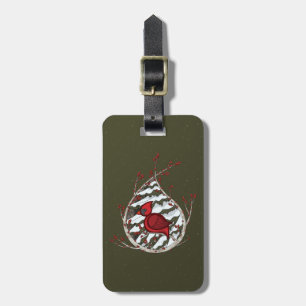 Alexander the Cardinal Luggage Tag