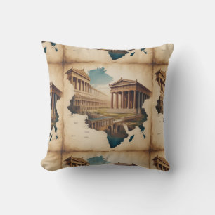 Alexander the Great – Ancient Architecture Cushion