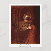 Alexander The Great By Rembrandt Van Rijn