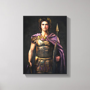 “Alexander the Great” - Conqueror of Empires Canvas Print