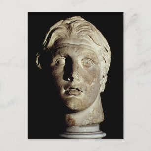 Alexander the Great , found in Pergamum Postcard