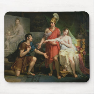 Alexander the Great Hands Over Campaspe Mouse Pad