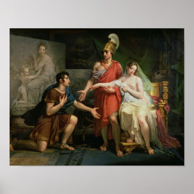 Alexander the Great  Hands Over Campaspe Poster (Front)