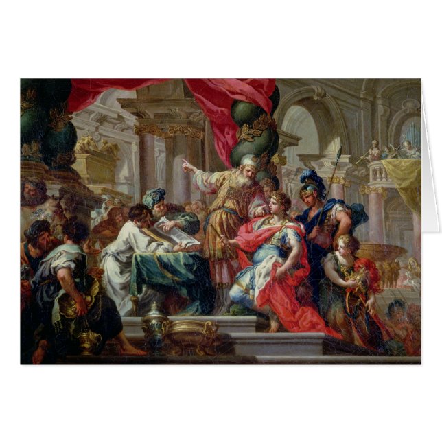 Alexander the Great in the Temple of Jerusalem (Front Horizontal)