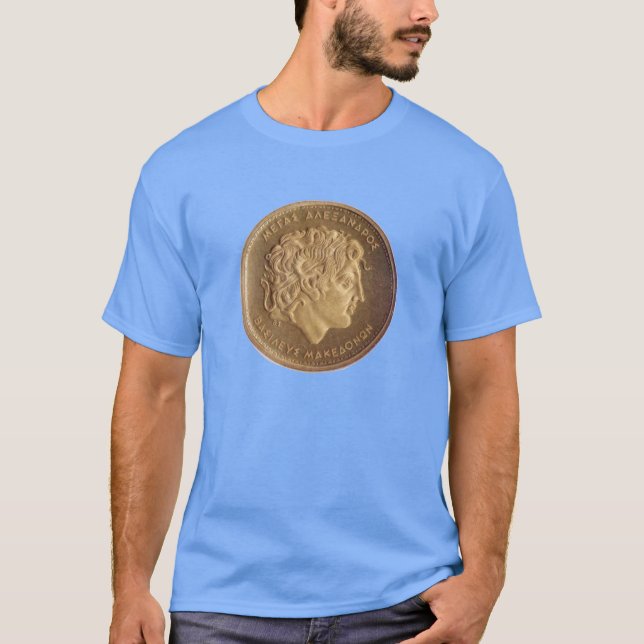 Alexander the Great, king of Macedonians T-Shirt (Front)