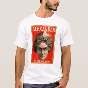 Alexander the Man who Knows Magic Poster T-Shirt