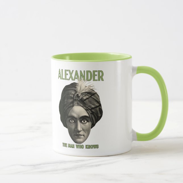 Alexander - The Man Who Knows Mug (Right)