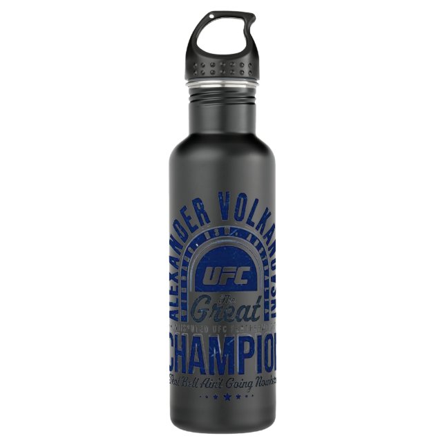 Alexander Volkanovski   That belt Ain&x27;t going  710 Ml Water Bottle (Front)