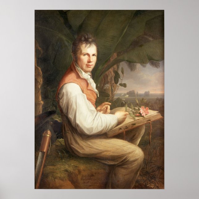 Alexander von Humboldt Poster (Front)