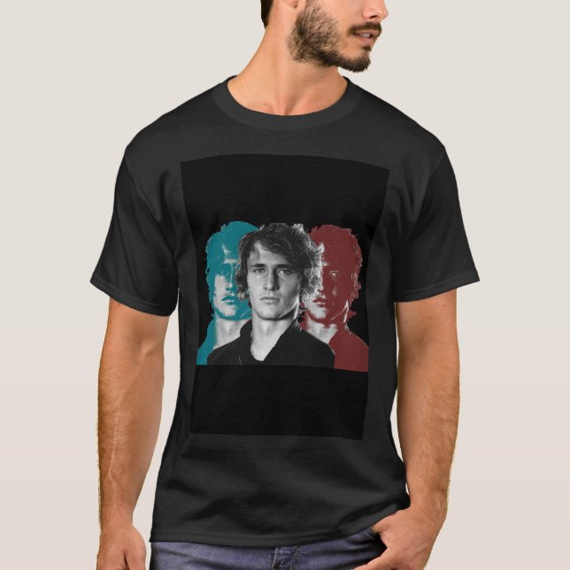 Alexander Zverev Artwork Essential T-Shirt (Front)