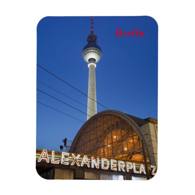 Alexanderplatz Magnet (Vertical)
